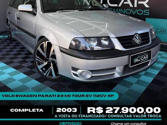 VOLKSWAGEN PARATI 2.0 MI TOUR 8V GASOLINA 4P MANUAL G.III